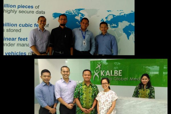 Congratulations to team Indonesia for two (2) new successful placement for Iron Mountain and Kalbio Global Medika (a subsidiary of PT Kalbe Farma Tbk) on Monday, 16th of October.