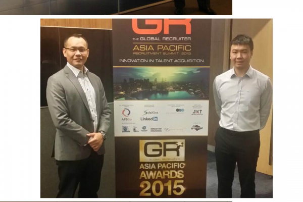 Attending the Global Recruiter Summit in Suntec Singapore Convention Centre