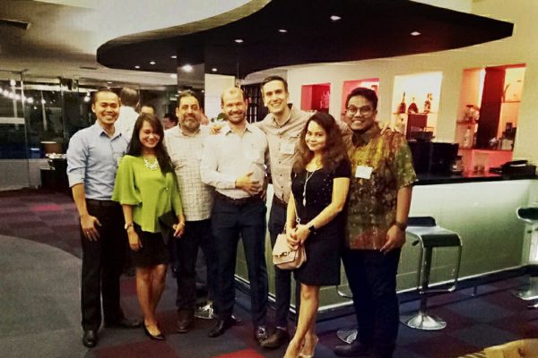 Throwback Thursday post: Our Country Manager, Hendrik Gunawan and Senior Consultant (BD), Gadys Bhumi from Indonesia at the recent AmCham Indonesia August Networking Evening (10th August), held in Grand Kemang Hotel.