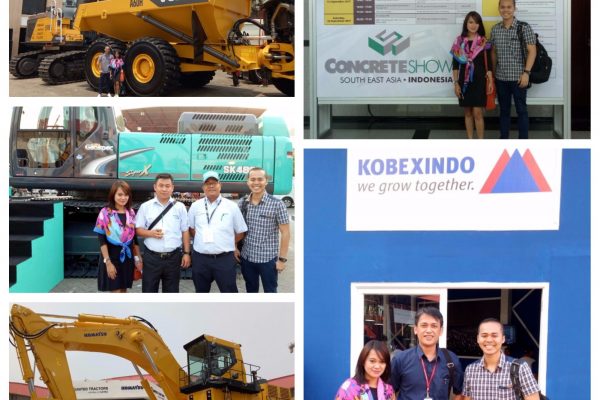 Team Indonesia at the Mining Indonesia 2017 last week, the 13th - 16th of September, held at  the Jakarta International Expo, Kemayoran.