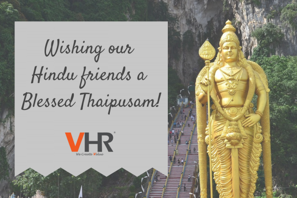 May all our Hindu friends have a blessed Thaipusam!