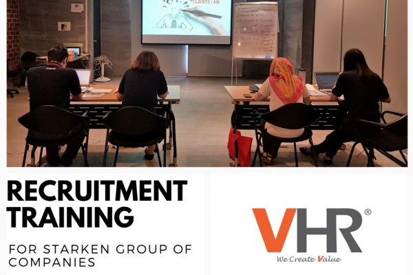 VHR was invited by Starken to provide a recruitment training to their HR team.  We are honoured to have this opportunity and we hope that the training session was helpful. Cheers to more collaborations in the near future!