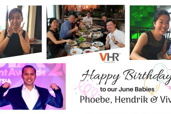 A big shout out to June babies of VHR! May Phoebe, Hendrik and Vivi have a blessed and grand celebration! Happy Birthday!