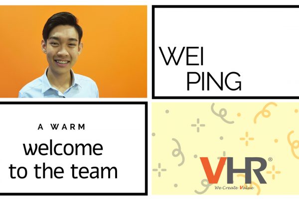 We are happy to announce the joining of a new team member at VHR Malaysia, let's welcome Gan Wei Ping, our youngest Recruitment Consultant to the team!