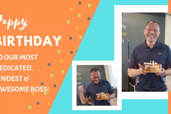 Whoop! Whoop! Wishing our boss, Low Fang Kai a Wonderful Birthday! May all your wishes, goals and dreams this year come true.