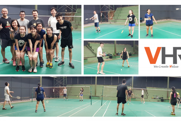 Nothing beats a mid-week body-aching hype with a good ol' badminton session! Living a healthier and active lifestyle is one of our goals of 2019 and we shall make it stick.