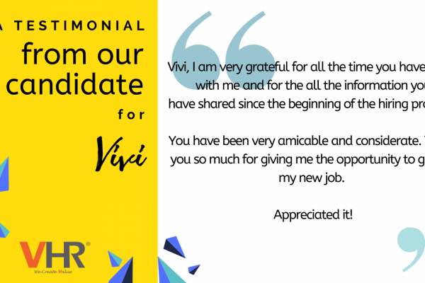 Good words are worth sharing! #Kudos to our senior consultants, Derrick, Vivi and Jesse for the providing such outstanding service! Here is what our candidates said about them.
