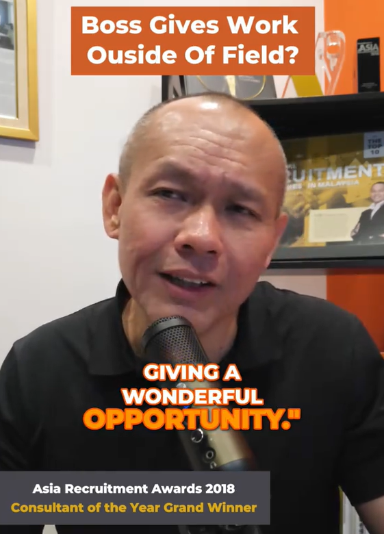 Boss Gives Work Outside of field